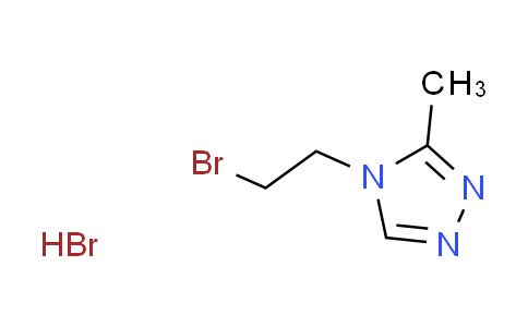 CAS No. 1417355-34-0, 4-(2-bromoethyl)-3-methyl-4H-1,2,4-triazole hydrobromide