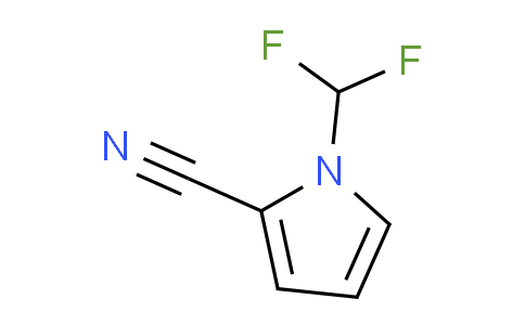 CAS No. 1559064-15-1, 1-(difluoromethyl)-1H-pyrrole-2-carbonitrile