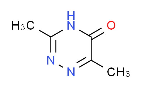 CAS No. 33449-36-4, 3,6-dimethyl-1,2,4-triazin-5(4H)-one