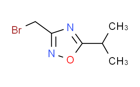 CAS No. 1312700-11-0, 3-(bromomethyl)-5-isopropyl-1,2,4-oxadiazole