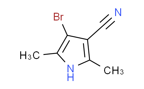 CAS No. 562074-42-4, 4-bromo-2,5-dimethyl-1H-pyrrole-3-carbonitrile