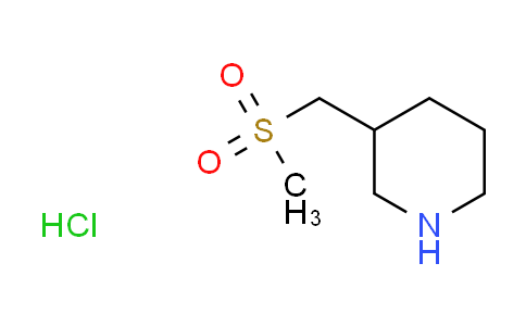 CAS No. 1216110-40-5, 3-[(methylsulfonyl)methyl]piperidine hydrochloride