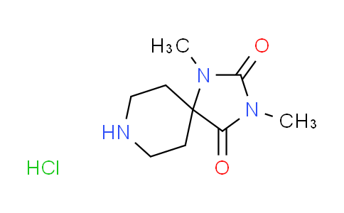 CAS No. 1206970-39-9, 1,3-dimethyl-1,3,8-triazaspiro[4.5]decane-2,4-dione hydrochloride