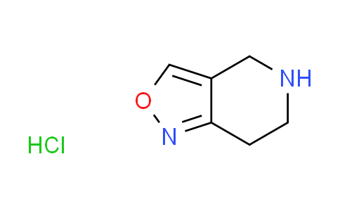 CAS No. 1955493-65-8, 4,5,6,7-tetrahydroisoxazolo[4,3-c]pyridine hydrochloride