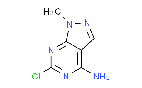 CAS No. 5413-96-7, 6-chloro-1-methyl-1H-pyrazolo[3,4-d]pyrimidin-4-amine