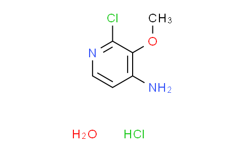 CAS No. 1227600-23-8, 2-chloro-3-methoxy-4-pyridinamine hydrochloride hydrate