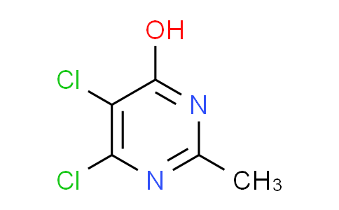 CAS No. 32265-50-2, 5,6-dichloro-2-methyl-4-pyrimidinol
