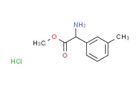 CAS No. 1255716-96-1, methyl amino(3-methylphenyl)acetate hydrochloride
