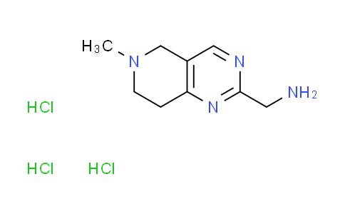 CAS No. 2169997-56-0, [(6-methyl-5,6,7,8-tetrahydropyrido[4,3-d]pyrimidin-2-yl)methyl]amine trihydrochloride