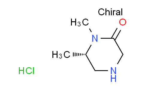 CAS No. 1657030-29-9, (6S)-1,6-dimethyl-2-piperazinone hydrochloride