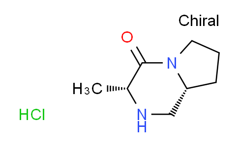 CAS No. 2230901-06-9, (3R,8aR)-3-methylhexahydropyrrolo[1,2-a]pyrazin-4(1H)-one hydrochloride