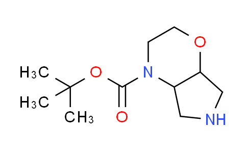 CAS No. 1260116-95-7, tert-butyl rac-(4aS,7aS)-hexahydropyrrolo[3,4-b][1,4]oxazine-4(4aH)-carboxylate