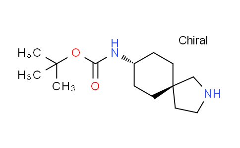 CAS No. 1609409-14-4, tert-butyl (5r,8r)-2-azaspiro[4.5]dec-8-ylcarbamate