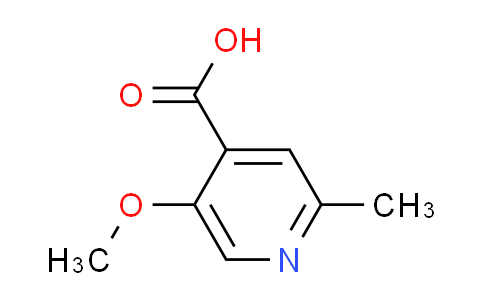CAS No. 1211578-07-2, 5-methoxy-2-methylisonicotinic acid