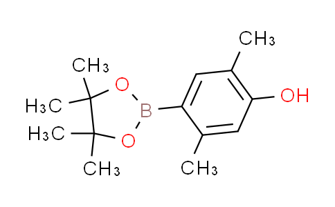 CAS No. 1487353-52-5, 2,5-dimethyl-4-(4,4,5,5-tetramethyl-1,3,2-dioxaborolan-2-yl)phenol