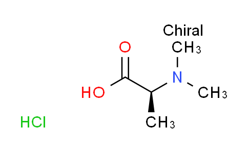 CAS No. 16708-15-9, N,N-dimethyl-L-alanine hydrochloride