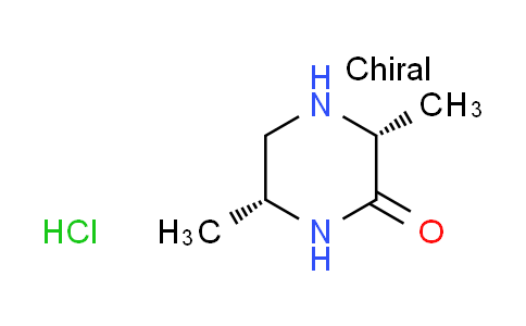 CAS No. 1777812-90-4, (3R,6R)-3,6-dimethyl-2-piperazinone hydrochloride