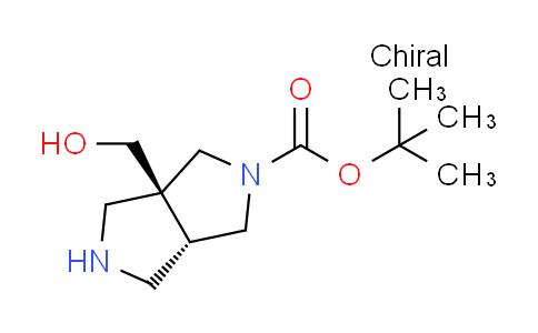 CAS No. 1445950-96-8, tert-butyl cis-3a-(hydroxymethyl)hexahydropyrrolo[3,4-c]pyrrole-2(1H)-carboxylate
