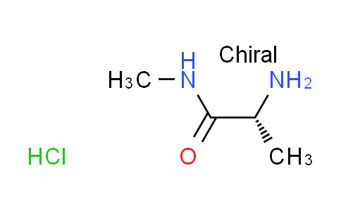 CAS No. 61302-99-6, N~1~-methyl-D-alaninamide hydrochloride