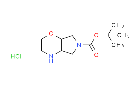 tert-butyl rac-(4aR,7aR)-hexahydropyrrolo[3,4-b][1,4]oxazine-6(2H)-carboxylate hydrochloride