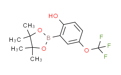2-(4,4,5,5-tetramethyl-1,3,2-dioxaborolan-2-yl)-4-(trifluoromethoxy)phenol