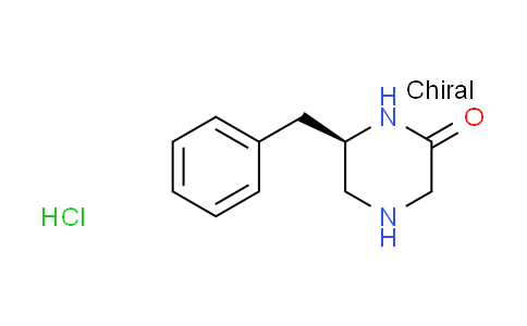 CAS No. 2230901-17-2, (6R)-6-benzyl-2-piperazinone hydrochloride