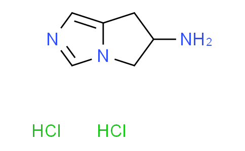 CAS No. 1864052-43-6, 6,7-dihydro-5H-pyrrolo[1,2-c]imidazol-6-amine dihydrochloride
