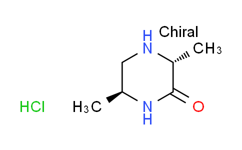 CAS No. 1777812-88-0, (3R,6S)-3,6-dimethyl-2-piperazinone hydrochloride