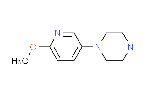CAS No. 158399-76-9, 1-(6-methoxy-3-pyridinyl)piperazine