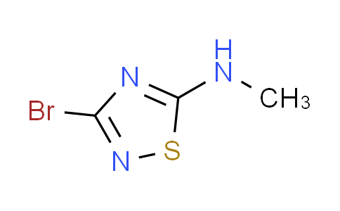 CAS No. 1824463-29-7, 3-bromo-N-methyl-1,2,4-thiadiazol-5-amine