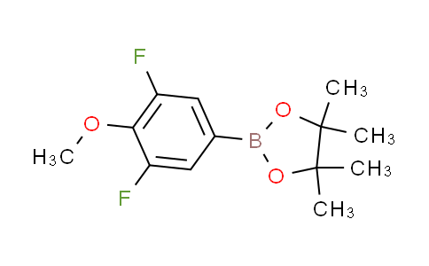 CAS No. 890839-37-9, 2-(3,5-difluoro-4-methoxyphenyl)-4,4,5,5-tetramethyl-1,3,2-dioxaborolane