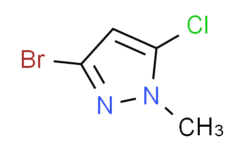 CAS No. 1785538-05-7, 3-bromo-5-chloro-1-methyl-1H-pyrazole