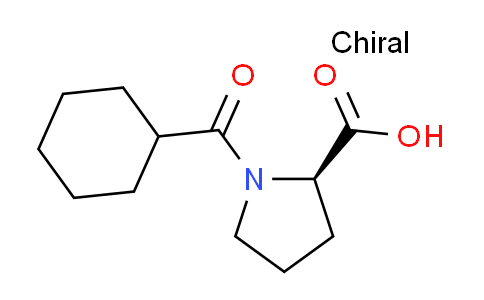 CAS No. 1344957-97-6, 1-(cyclohexylcarbonyl)-D-proline