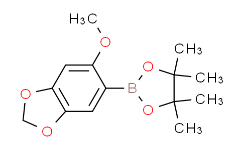 5-methoxy-6-(4,4,5,5-tetramethyl-1,3,2-dioxaborolan-2-yl)-1,3-benzodioxole