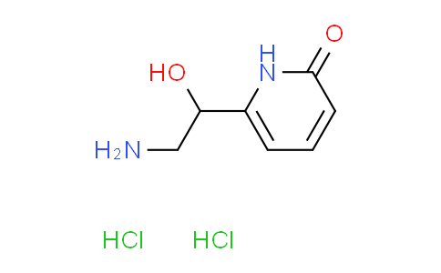 6-(2-amino-1-hydroxyethyl)-2(1H)-pyridinone dihydrochloride