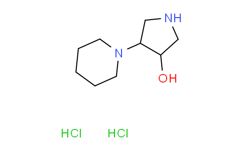 CAS No. 1018443-35-0, rac-(3R,4R)-4-(1-piperidinyl)-3-pyrrolidinol dihydrochloride