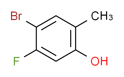 CAS No. 1600166-21-9, 4-bromo-5-fluoro-2-methylphenol