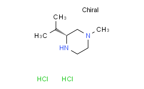 CAS No. 1777812-79-9, (3R)-3-isopropyl-1-methylpiperazine dihydrochloride