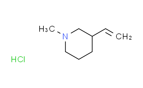 CAS No. 2140316-85-2, 1-methyl-3-vinylpiperidine hydrochloride