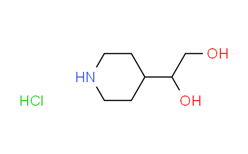 CAS No. 1619-36-9, 1-(4-piperidinyl)-1,2-ethanediol hydrochloride