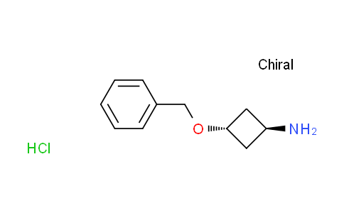 CAS No. 905823-30-5, trans-3-(benzyloxy)cyclobutanamine hydrochloride