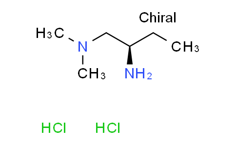 CAS No. 1923268-95-4, [(2R)-2-aminobutyl]dimethylamine dihydrochloride