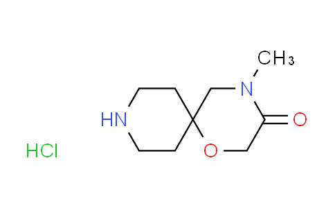 CAS No. 1609403-58-8, 4-methyl-1-oxa-4,9-diazaspiro[5.5]undecan-3-one hydrochloride