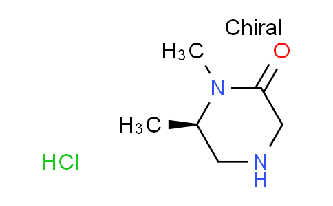 CAS No. 1657030-30-2, (6R)-1,6-dimethyl-2-piperazinone hydrochloride