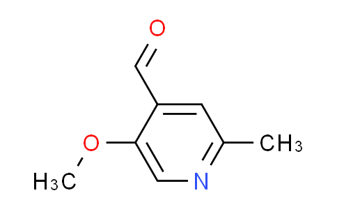 CAS No. 1289023-11-5, 5-methoxy-2-methylisonicotinaldehyde