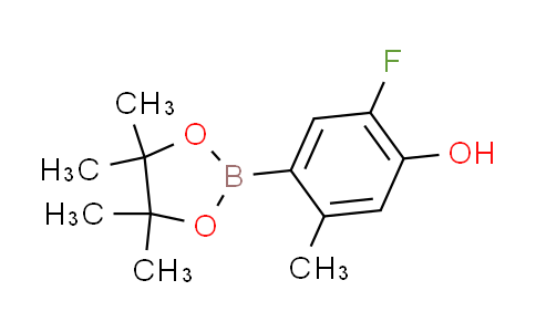2-fluoro-5-methyl-4-(4,4,5,5-tetramethyl-1,3,2-dioxaborolan-2-yl)phenol