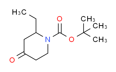 CAS No. 324769-07-5, tert-butyl 2-ethyl-4-oxo-1-piperidinecarboxylate