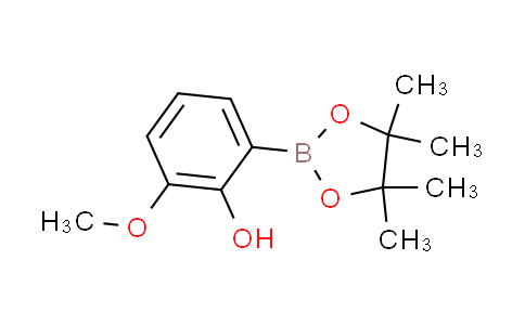 CAS No. 1437769-82-8, 2-methoxy-6-(4,4,5,5-tetramethyl-1,3,2-dioxaborolan-2-yl)phenol