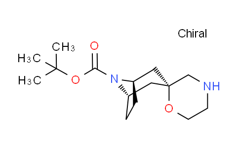 CAS No. 1820574-86-4, tert-butyl rac-(1R,3r,5S)-8H-spiro[8-azabicyclo[3.2.1]octane-3,2'-[1,4]oxazinane]-8-carboxylate