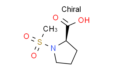 CAS No. 1046136-35-9, 1-(methylsulfonyl)-D-proline